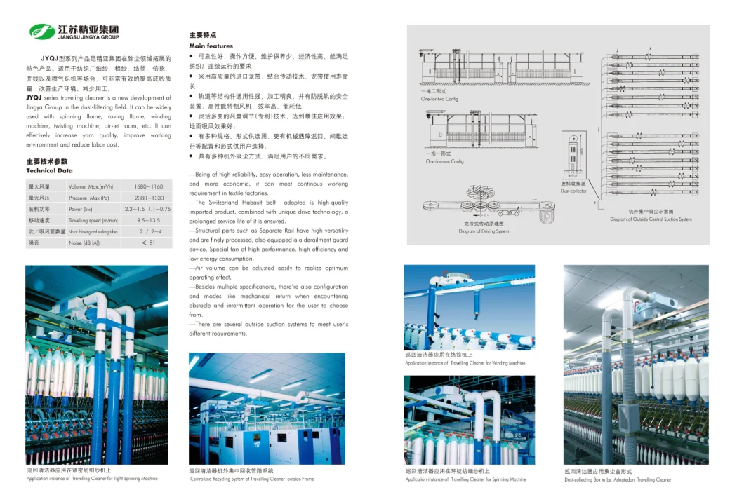 Intelligent Loolm Travehing Cleaner as Textile Equipment for Textile Industry